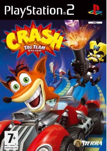 Sierra Crash Tag Team Racing Refurbished PS2 Playstation 2 Game